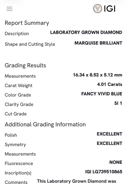 The JPENA Blue Diamond